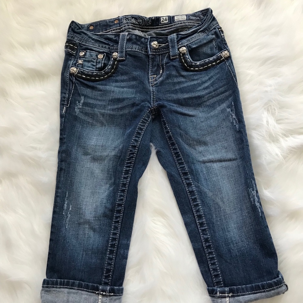 Miss Me Cropped Jeans